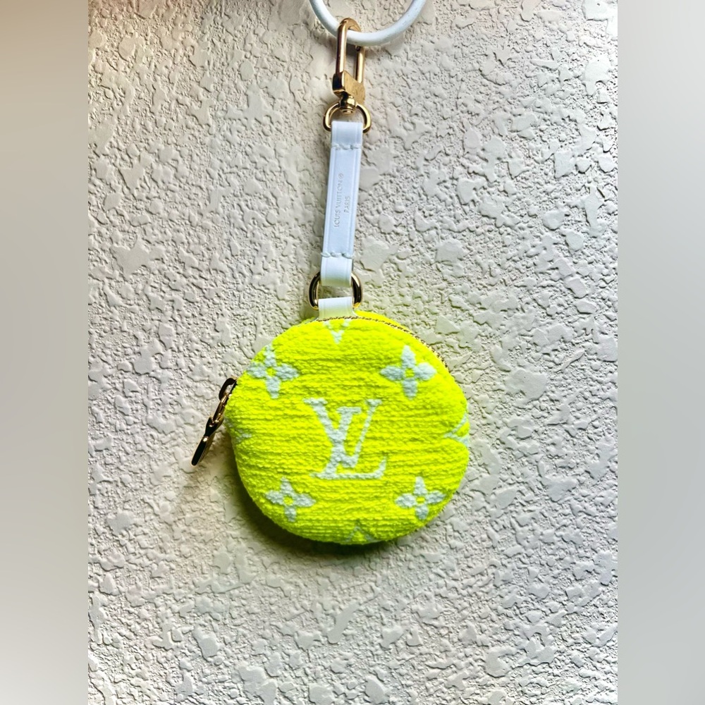 Louis Vuitton Match Tennis ball Coin purse Bag Charm